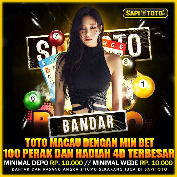 SAPITOTO: Platform Situs Toto Slot 4D Tergacor Dan Pusat Togel Online Resmi Terpercaya.